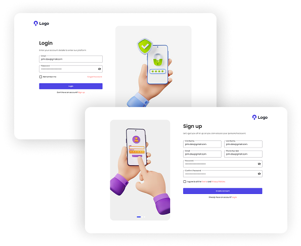 Login / Sign-up